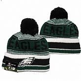 Philadelphia Eagles Team Logo Knit Hat YD (16),baseball caps,new era cap wholesale,wholesale hats